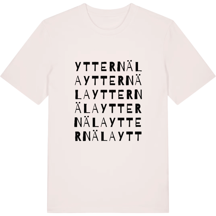 Ytternäla ordlek t-shirt – t-shirt från PinShirt