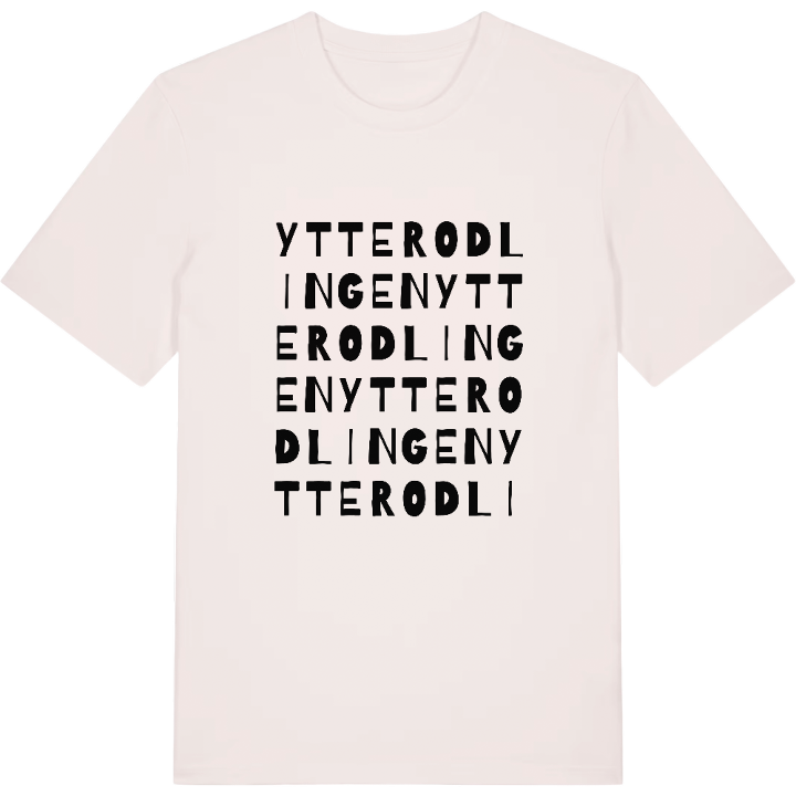 Ytterodlingen ordlek t-shirt – t-shirt från PinShirt