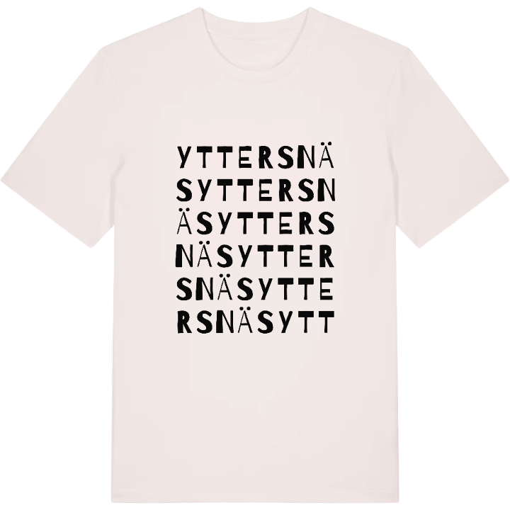 Yttersnäs ordlek t-shirt – t-shirt från PinShirt