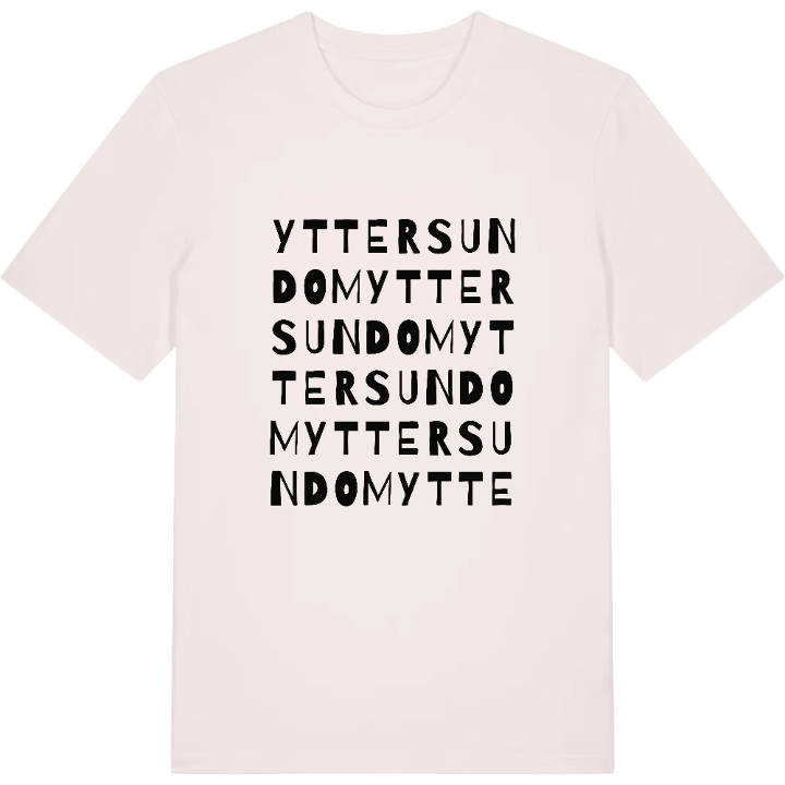 Yttersundom ordlek t-shirt – t-shirt från PinShirt