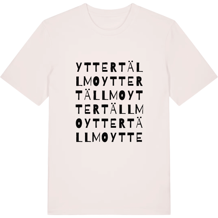 Yttertällmo ordlek t-shirt – t-shirt från PinShirt