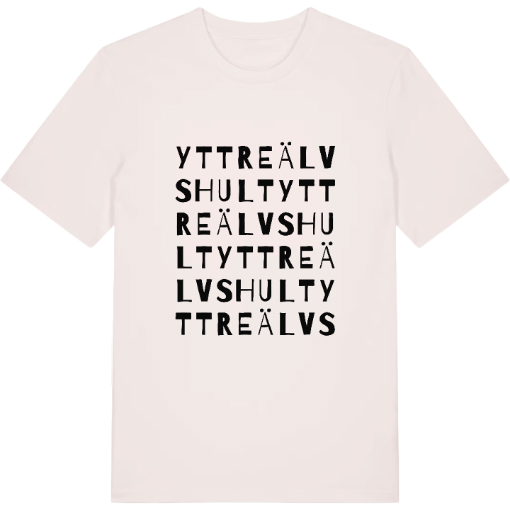 Yttre Älvshult ordlek t-shirt – t-shirt från PinShirt