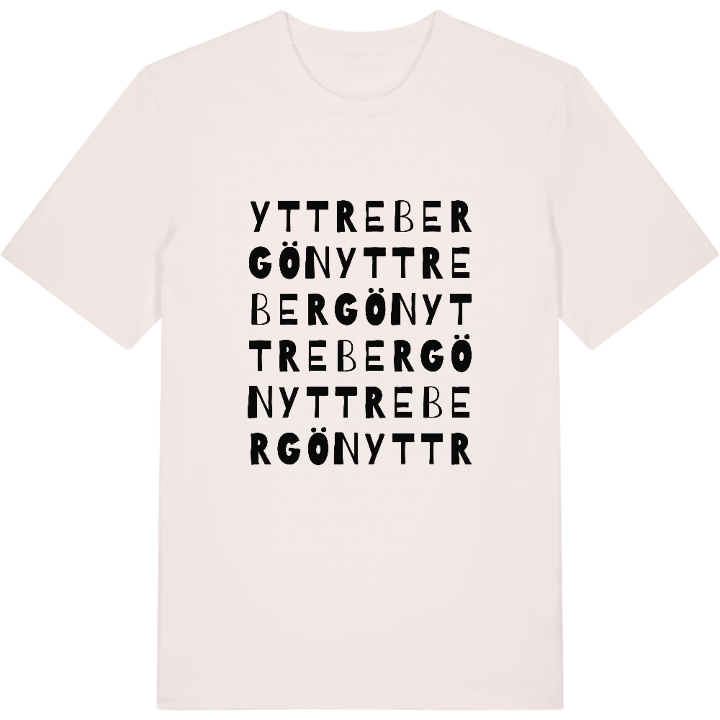 Yttre Bergön ordlek t-shirt – t-shirt från PinShirt