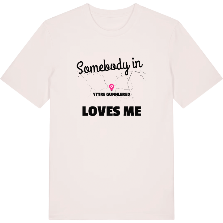 Någon i Yttre Gunnlered älskar mig t-shirt – t-shirt från PinShirt