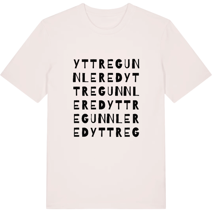 Yttre Gunnlered ordlek t-shirt – t-shirt från PinShirt