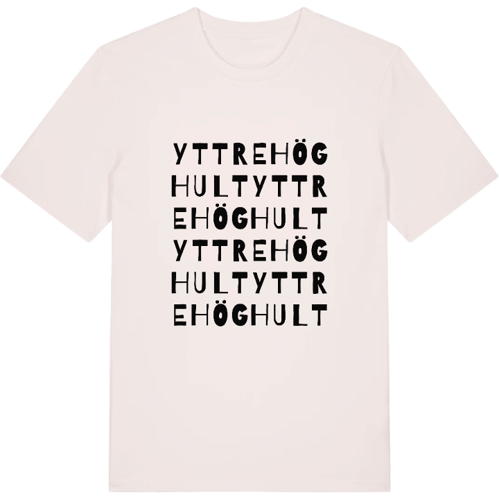 Yttre Höghult ordlek t-shirt – t-shirt från PinShirt