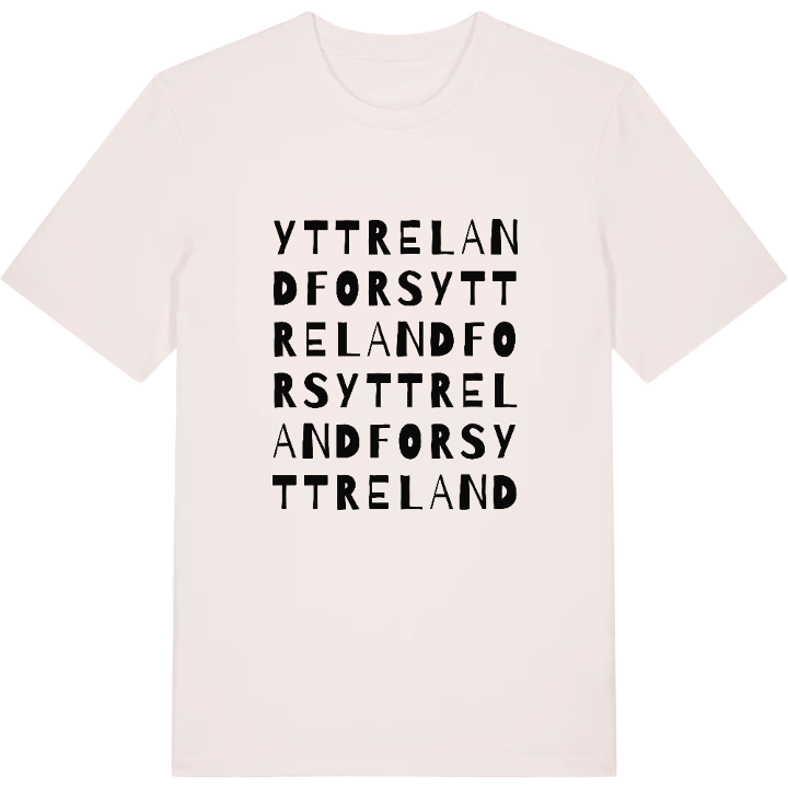Yttre Landfors ordlek t-shirt – t-shirt från PinShirt