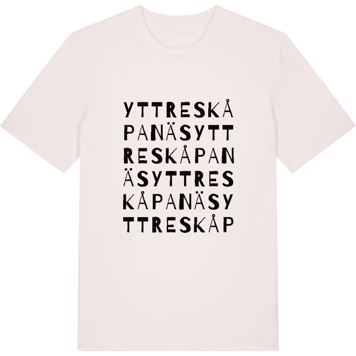 Yttre Skåpanäs ordlek t-shirt – t-shirt från PinShirt