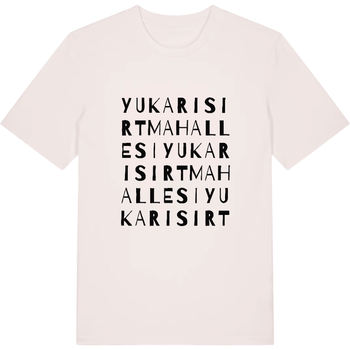 Yukarısırt Mahallesi ordlek t-shirt – t-shirt från PinShirt