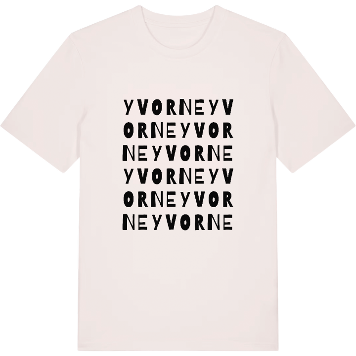 Yvorne ordlek t-shirt – t-shirt från PinShirt