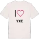 Jag älskar Yxe t-shirt stort tryck