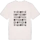 Yxebo ordlek t-shirt