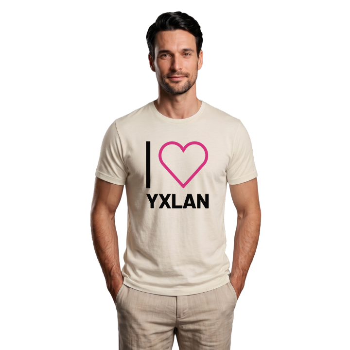 Jag älskar Yxlan t-shirt stort tryck – t-shirt från PinShirt