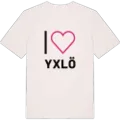 Jag älskar Yxlö t-shirt stort tryck