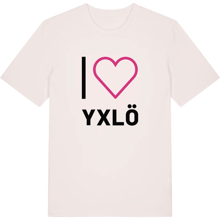 Jag älskar Yxlö t-shirt stort tryck – t-shirt från PinShirt