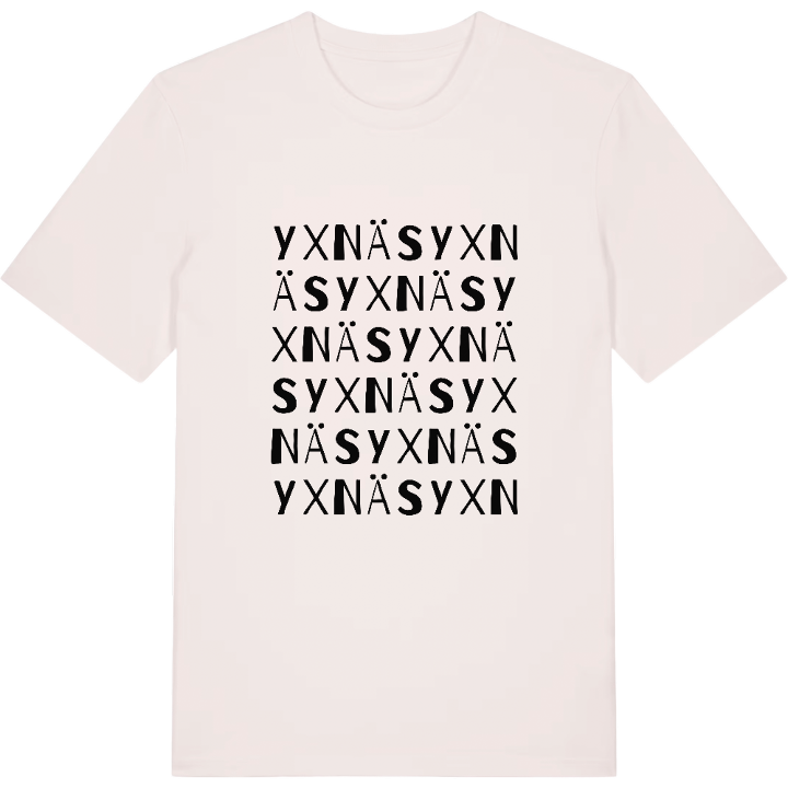 Yxnäs ordlek t-shirt – t-shirt från PinShirt