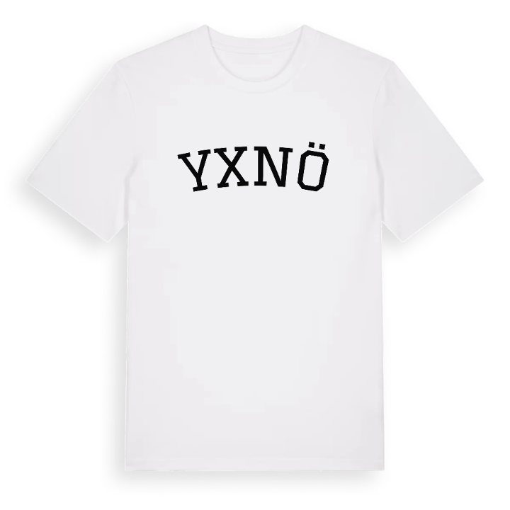 Yxnö böjd t-shirt – t-shirt från PinShirt