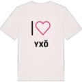 Jag älskar Yxö t-shirt stort tryck