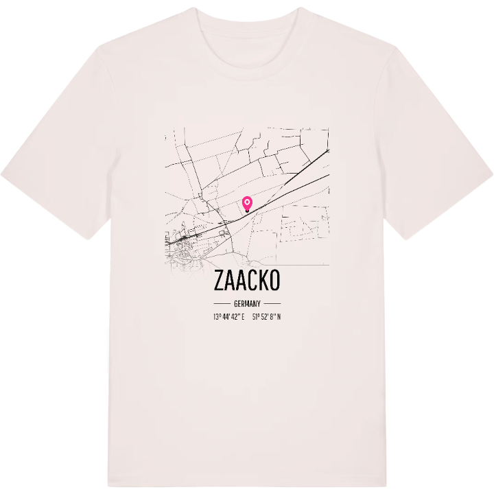 Zaacko karta t-shirt – t-shirt från PinShirt