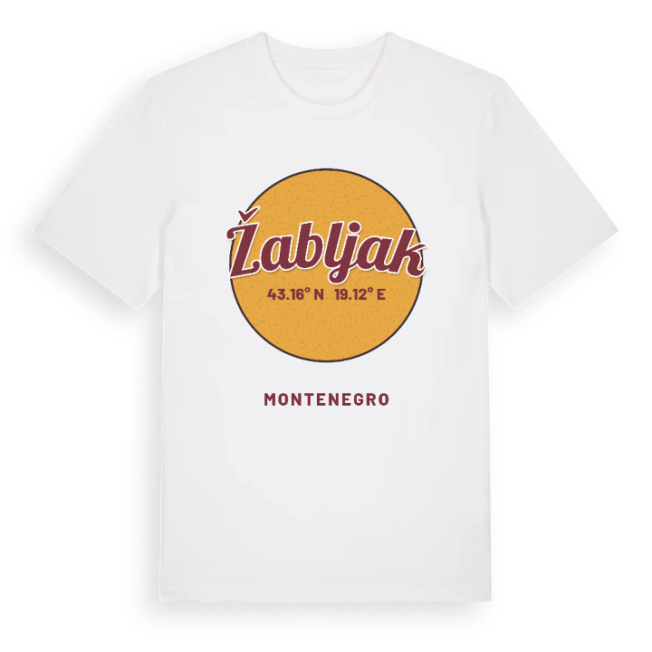 Žabljak cirkel t-shirt – t-shirt från PinShirt
