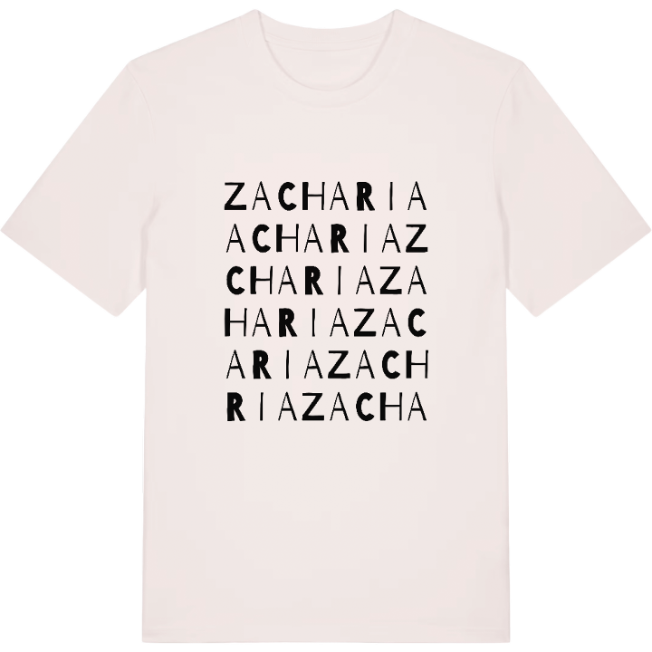 Zacharia ordlek t-shirt – t-shirt från PinShirt