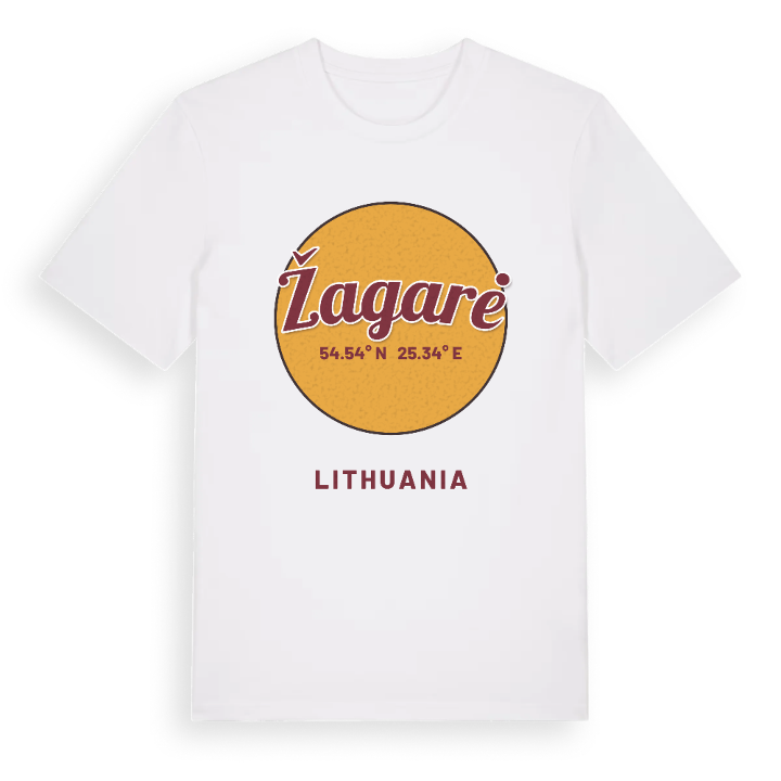 Žagarė cirkel t-shirt – t-shirt från PinShirt