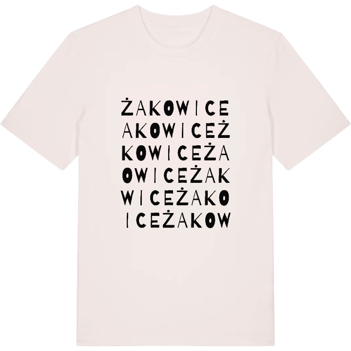 Żakowice ordlek t-shirt – t-shirt från PinShirt