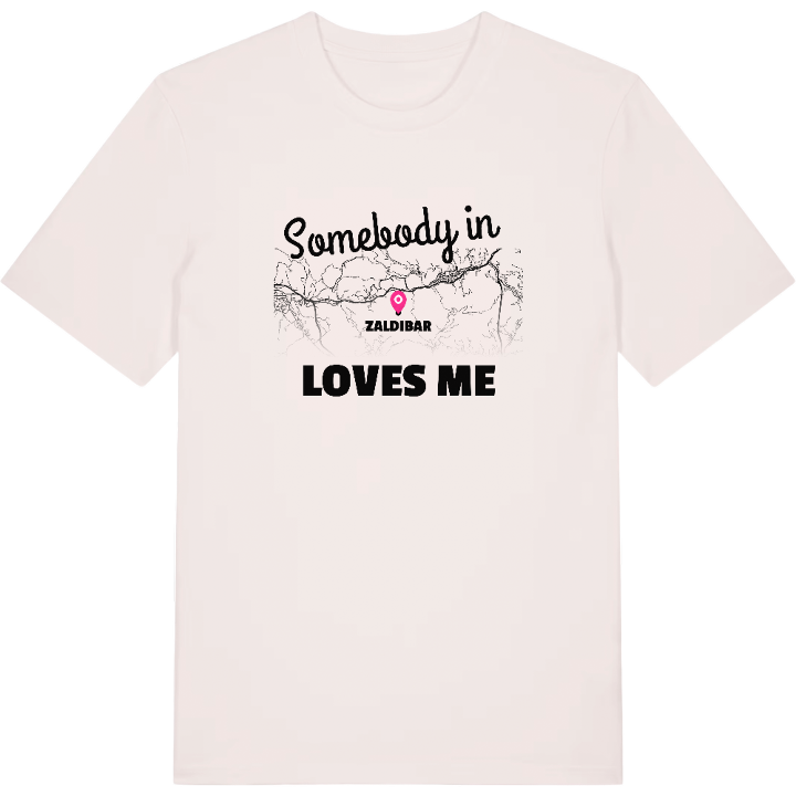 Någon i Zaldibar älskar mig t-shirt – t-shirt från PinShirt