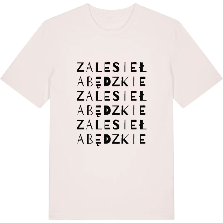 Zalesie Łabędzkie ordlek t-shirt – t-shirt från PinShirt