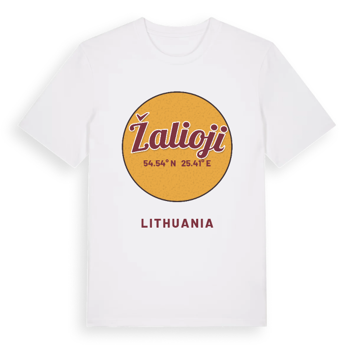 Žalioji cirkel t-shirt – t-shirt från PinShirt