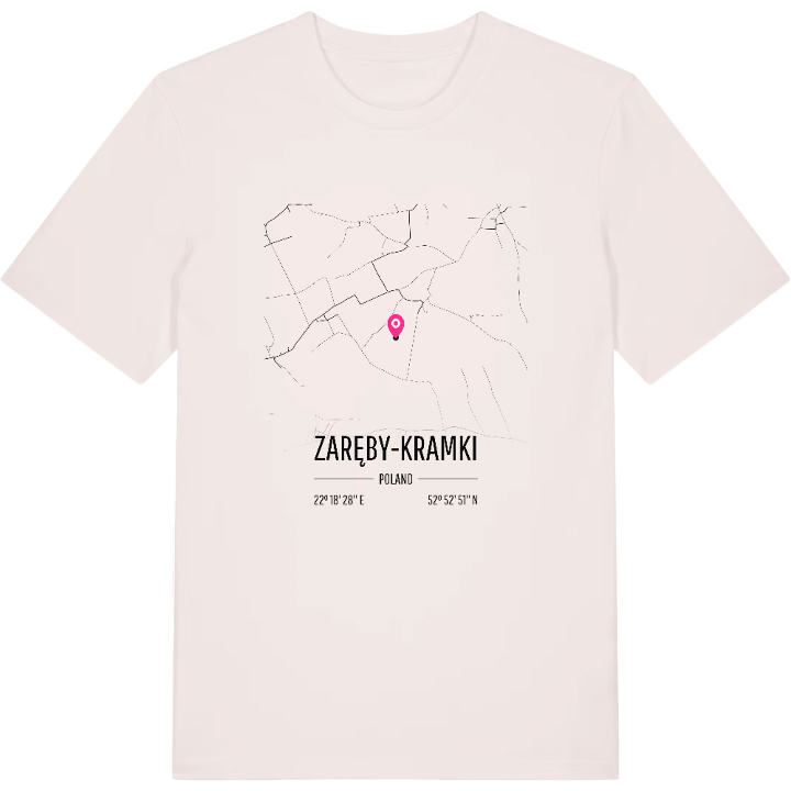 Zaręby-Kramki karta t-shirt – t-shirt från PinShirt