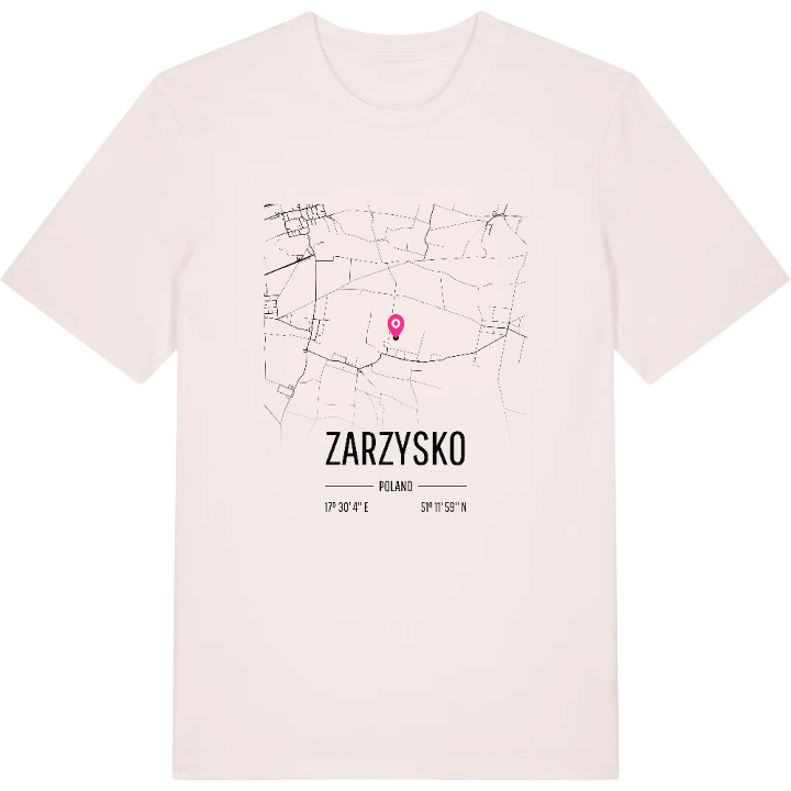 Zarzysko karta t-shirt – t-shirt från PinShirt