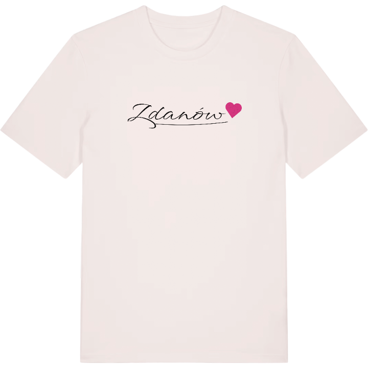 Zdanów hjärta t-shirt – t-shirt från PinShirt