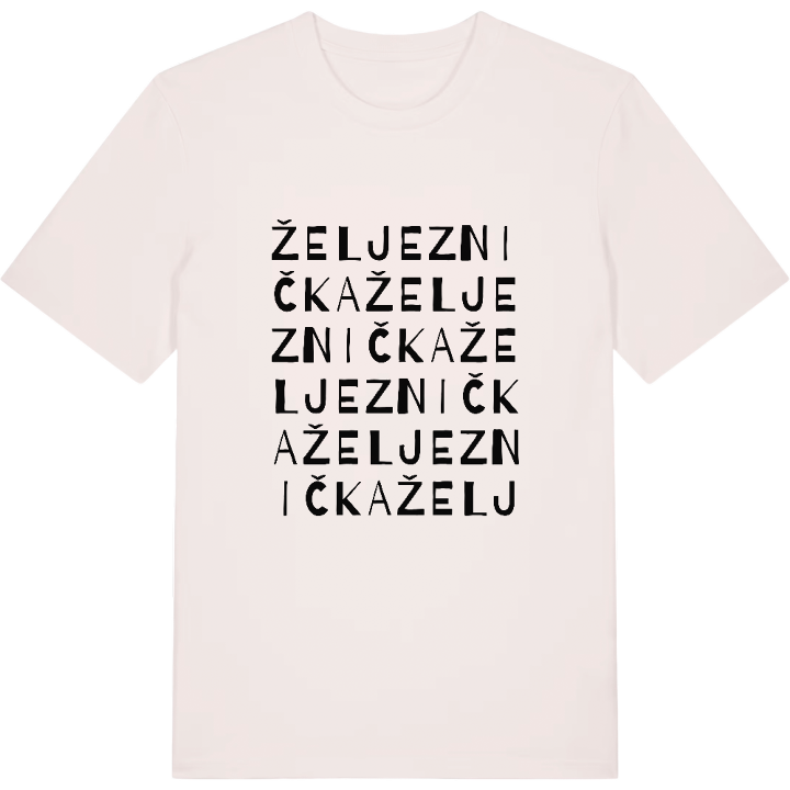 Željeznička ordlek t-shirt – t-shirt från PinShirt
