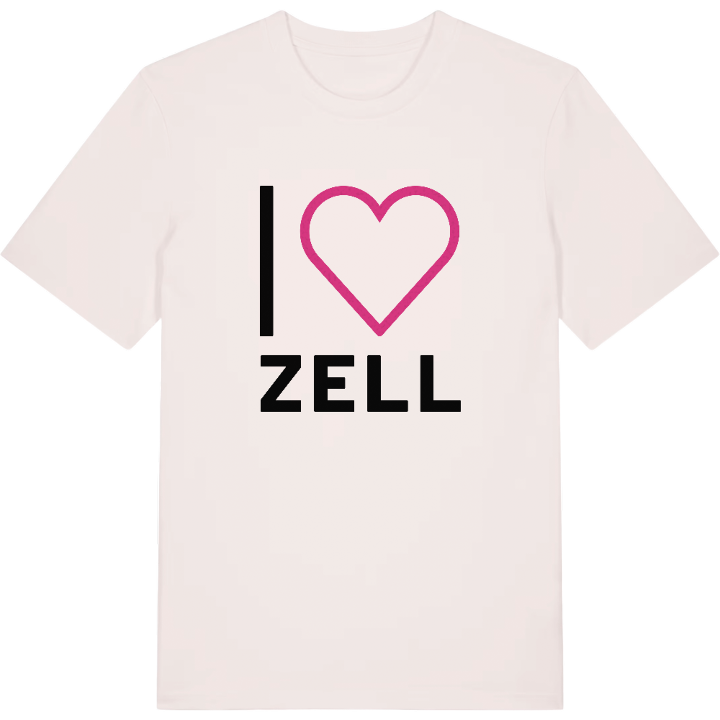 Jag älskar Zell t-shirt stort tryck – t-shirt från PinShirt