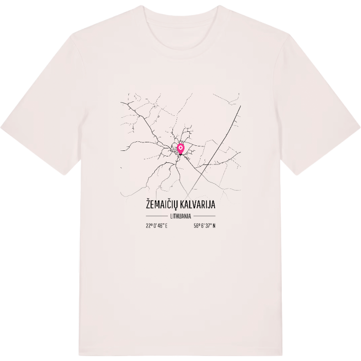 Žemaičių Kalvarija karta t-shirt – t-shirt från PinShirt