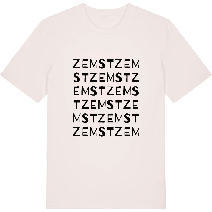 Zemst ordlek t-shirt – t-shirt från PinShirt