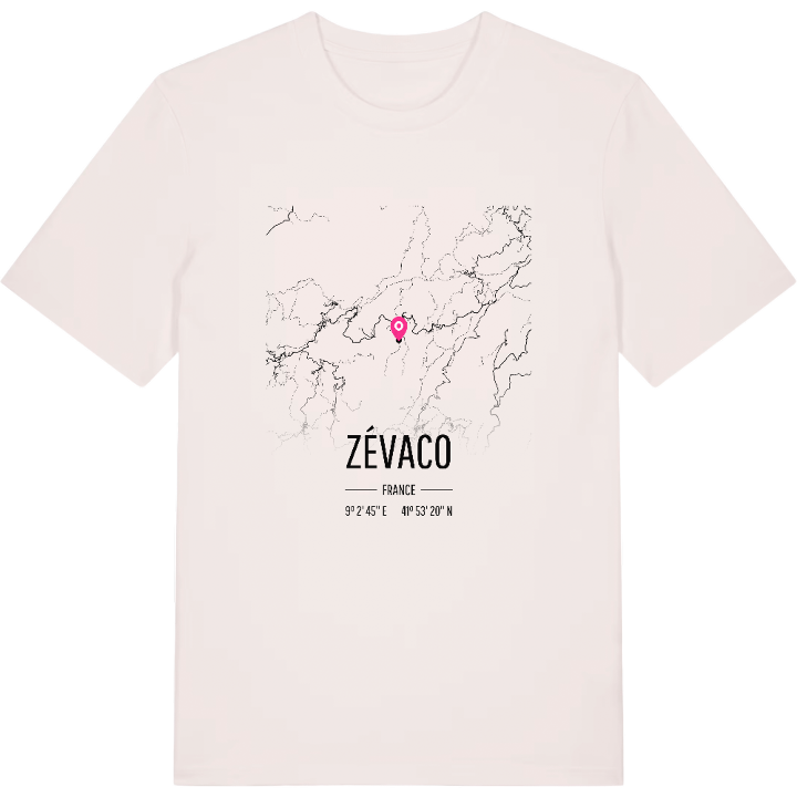 Zévaco karta t-shirt – t-shirt från PinShirt