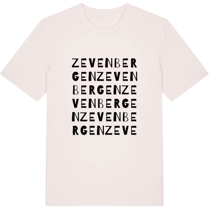 Zevenbergen ordlek t-shirt – t-shirt från PinShirt