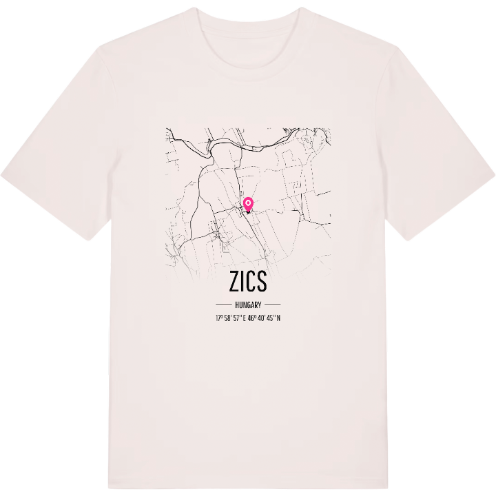 Zics karta t-shirt – t-shirt från PinShirt