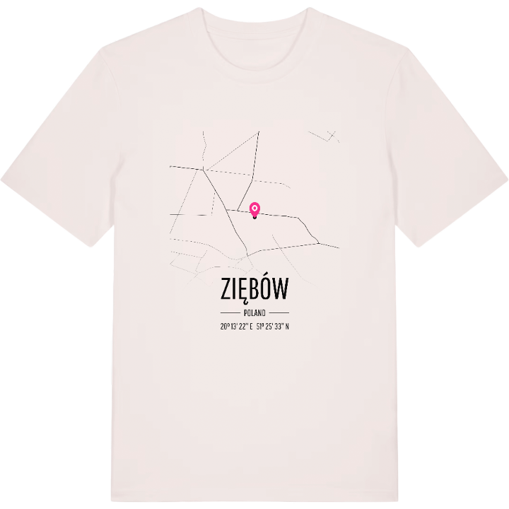 Ziębów karta t-shirt – t-shirt från PinShirt