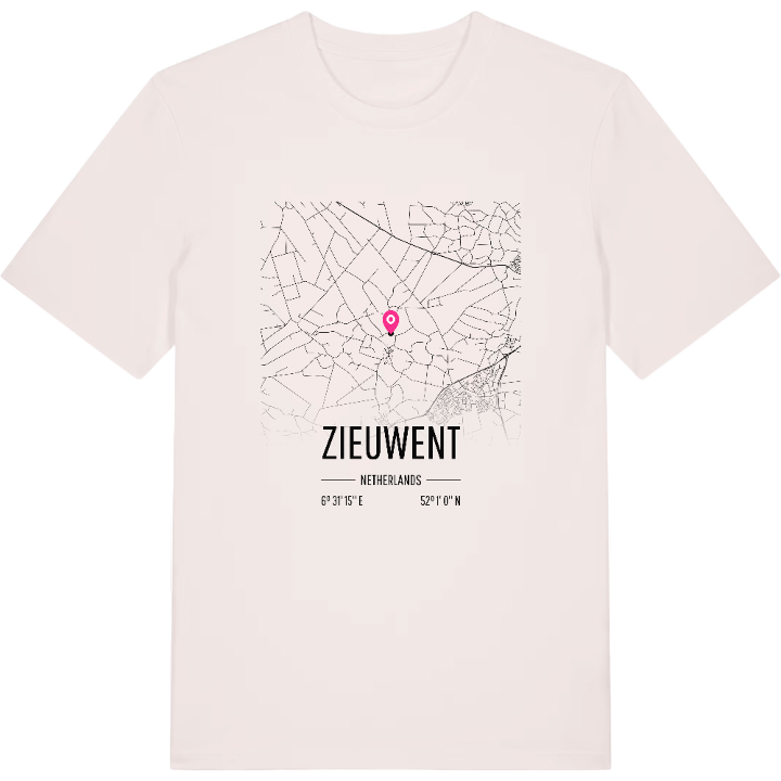 Zieuwent karta t-shirt – t-shirt från PinShirt