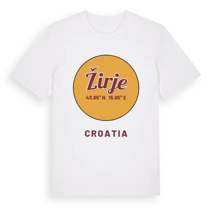 Žirje cirkel t-shirt – t-shirt från PinShirt