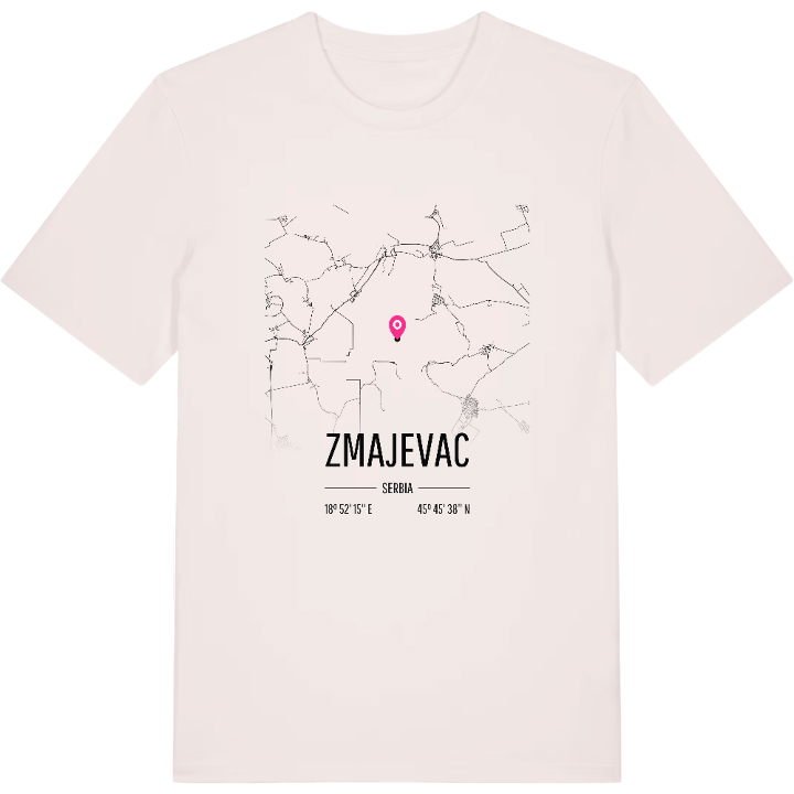 Zmajevac karta t-shirt – t-shirt från PinShirt