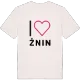 Jag älskar Żnin t-shirt stort tryck