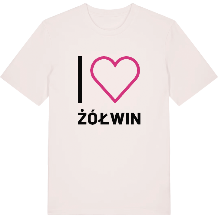 Jag älskar Żółwin t-shirt stort tryck – t-shirt från PinShirt