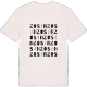 Zosin ordlek t-shirt