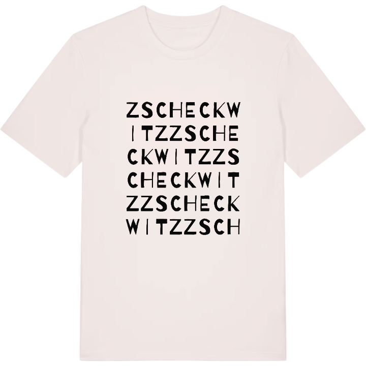 Zscheckwitz ordlek t-shirt – t-shirt från PinShirt