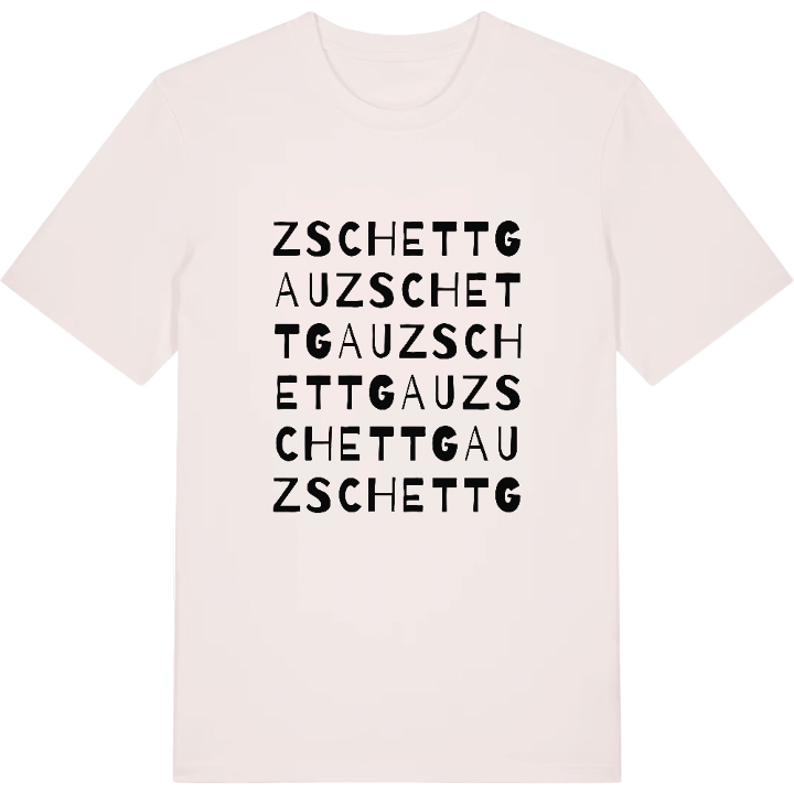 Zschettgau ordlek t-shirt – t-shirt från PinShirt