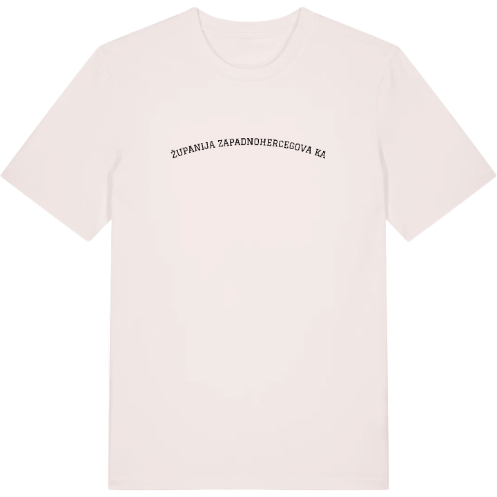 Županija zapadnohercegovačka böjd t-shirt – t-shirt från PinShirt